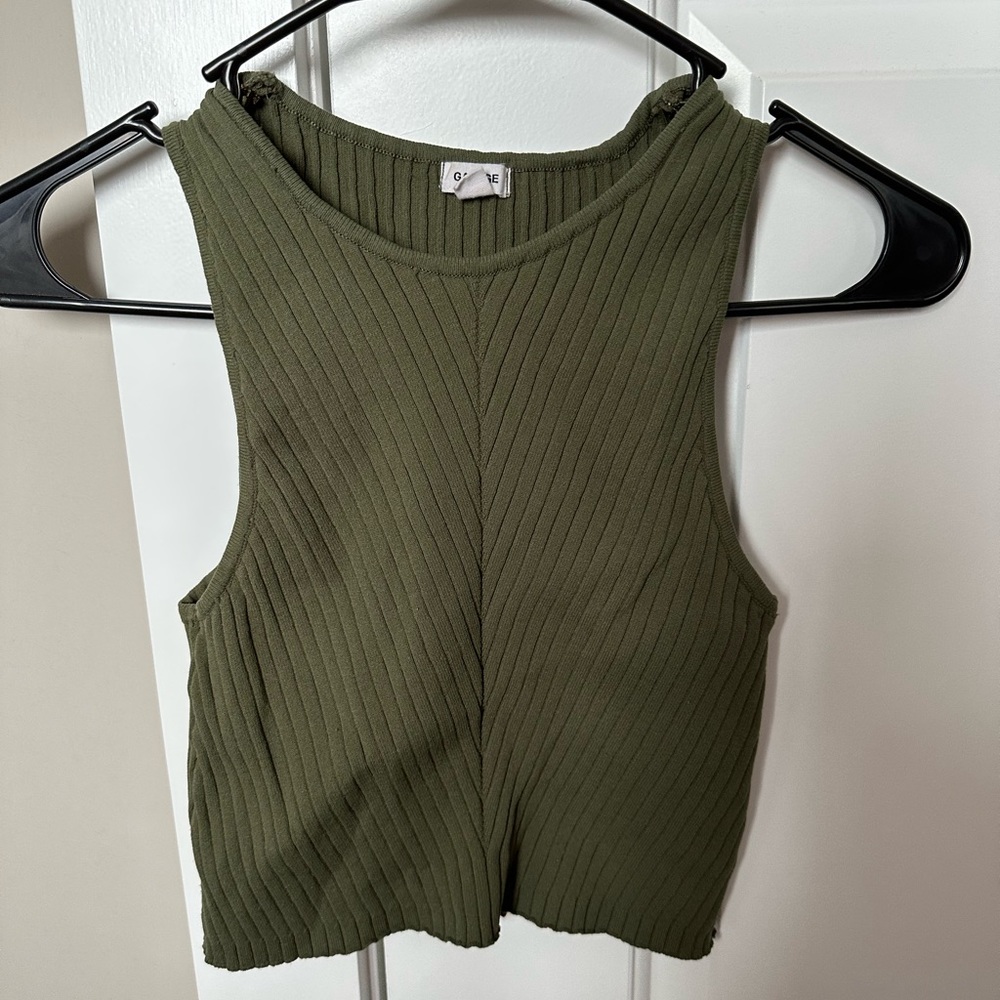 Garage Green Tank Top